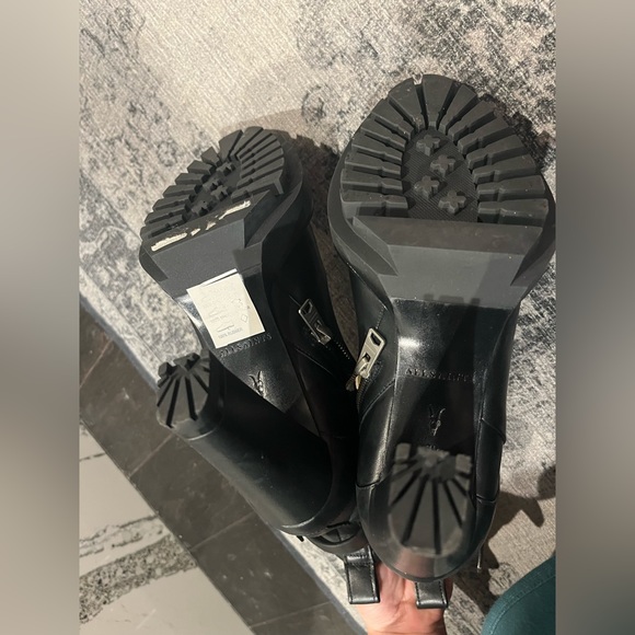 Authentic Allsaints Havana Platform Leather Boots - Picture 6 of 7